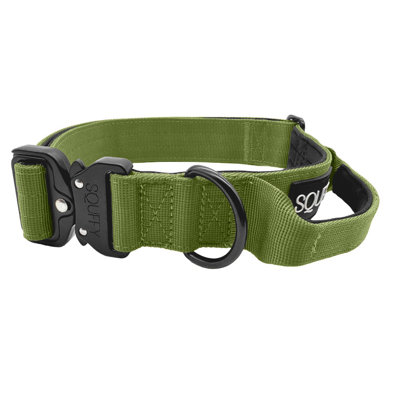 Collare Tattico Cani Moss Forge Verde Oliva