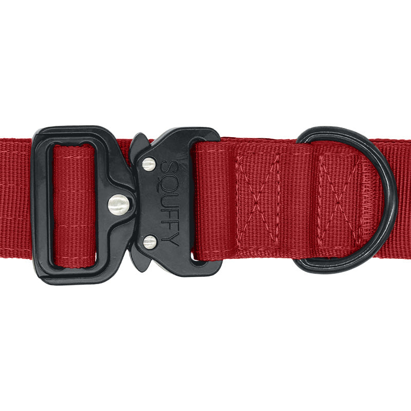 Collare Tattico Cani Ruby Vandal Rosso Rubino
