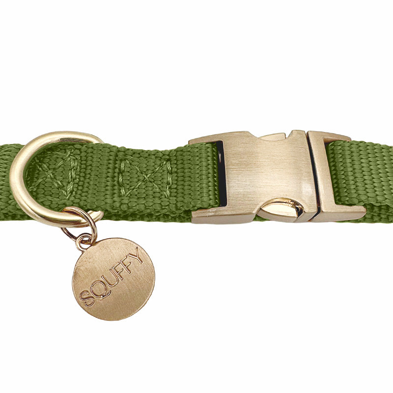 Collare Cuccioli Moss Breeze Verde Oliva
