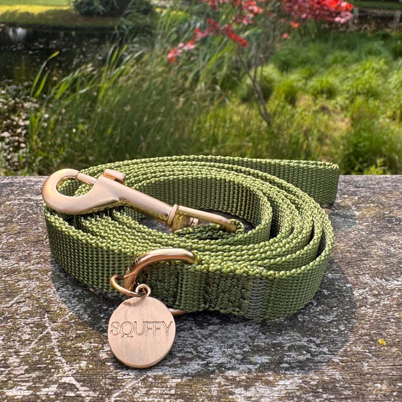 Guinzaglio Cuccioli Moss Breeze Verde Oliva