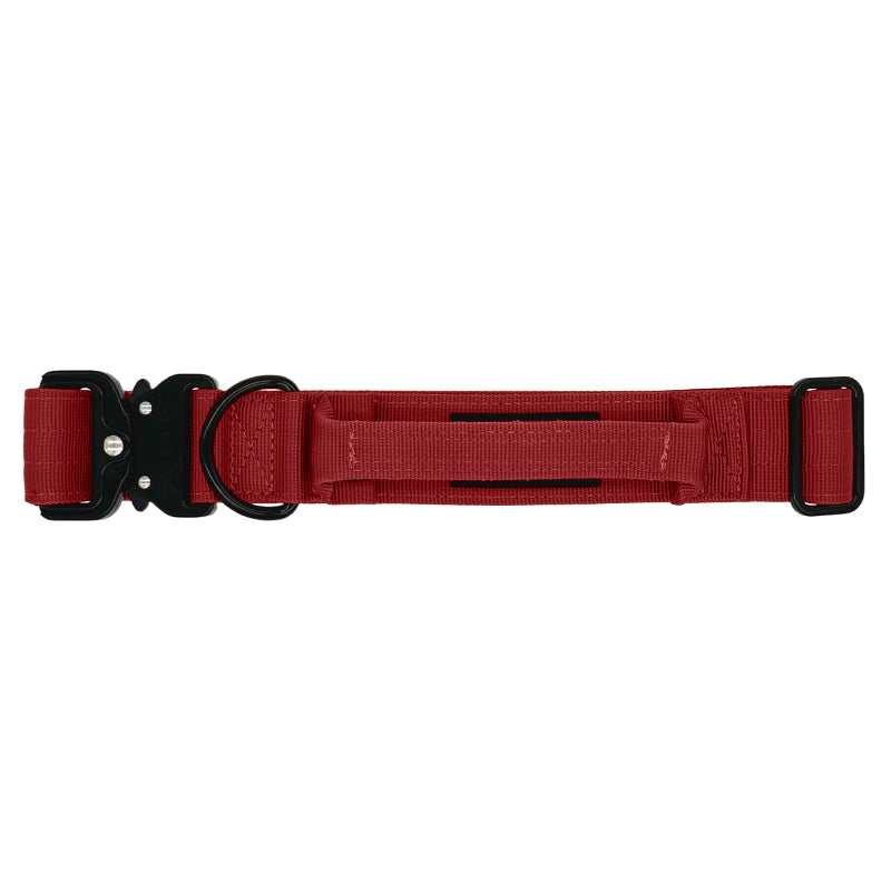 Collare Tattico Cani Ruby Vandal Rosso Rubino