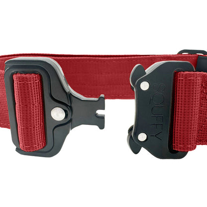 Collare Tattico Cani Ruby Vandal Rosso Rubino
