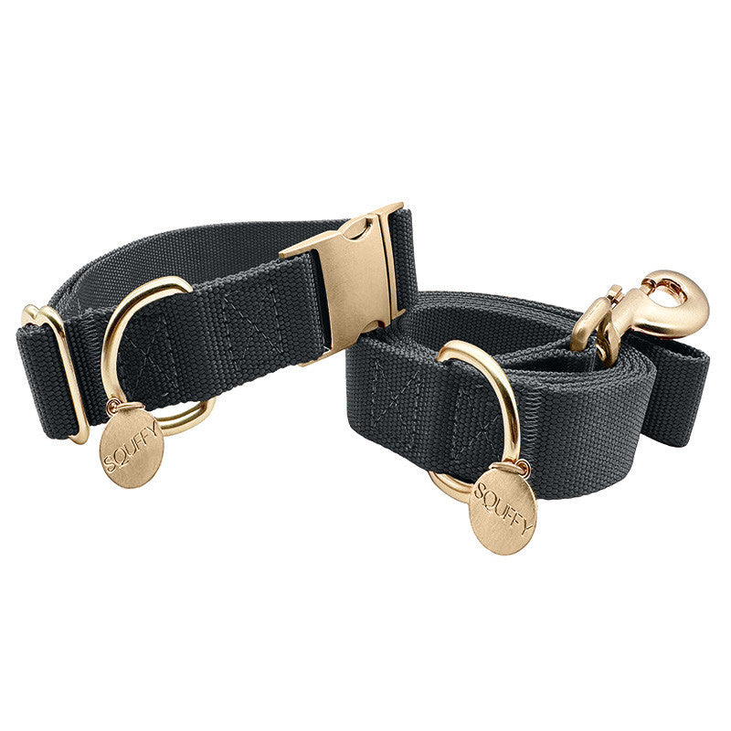 Collare Classico Cani Raven Illume Nero
